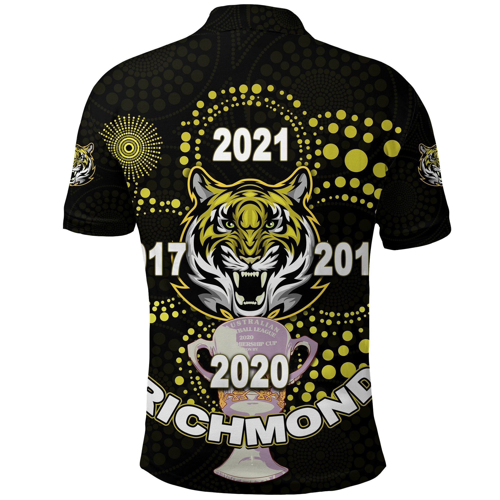 combo-polo-shirt-and-men-short-richmond-premier-legendary-tigers-indigenous