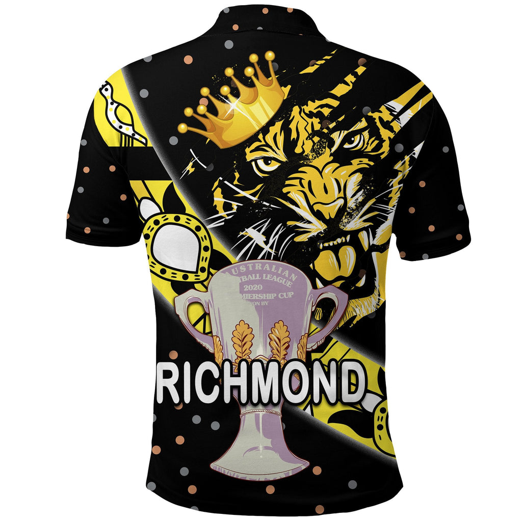 combo-polo-shirt-and-men-short-richmond-premier-tigers-dotted