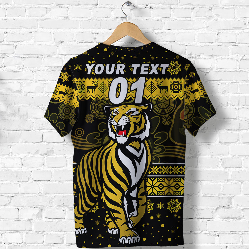 custom-personalised-richmond-tigers-t-shirt-christmas-simple-style