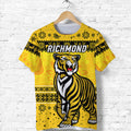 custom-personalised-richmond-tigers-t-shirt-christmas-simple-style-yellow