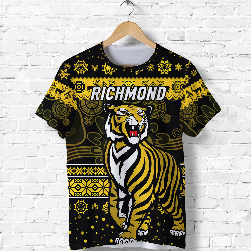 richmond-tigers-t-shirt-christmas-simple-style