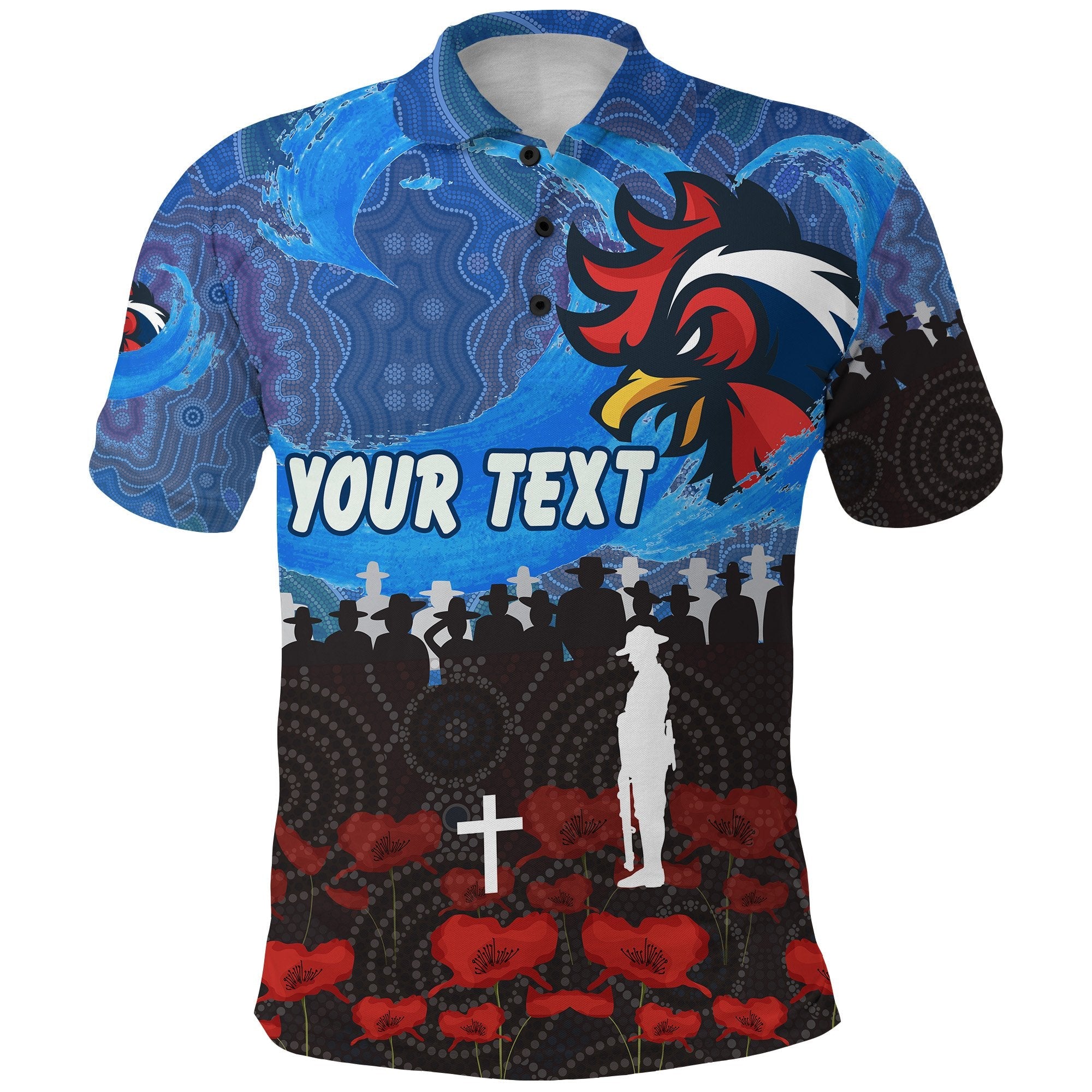 custom-personalised-sydney-roosters-aboriginal-polo-shirt-prairie-style