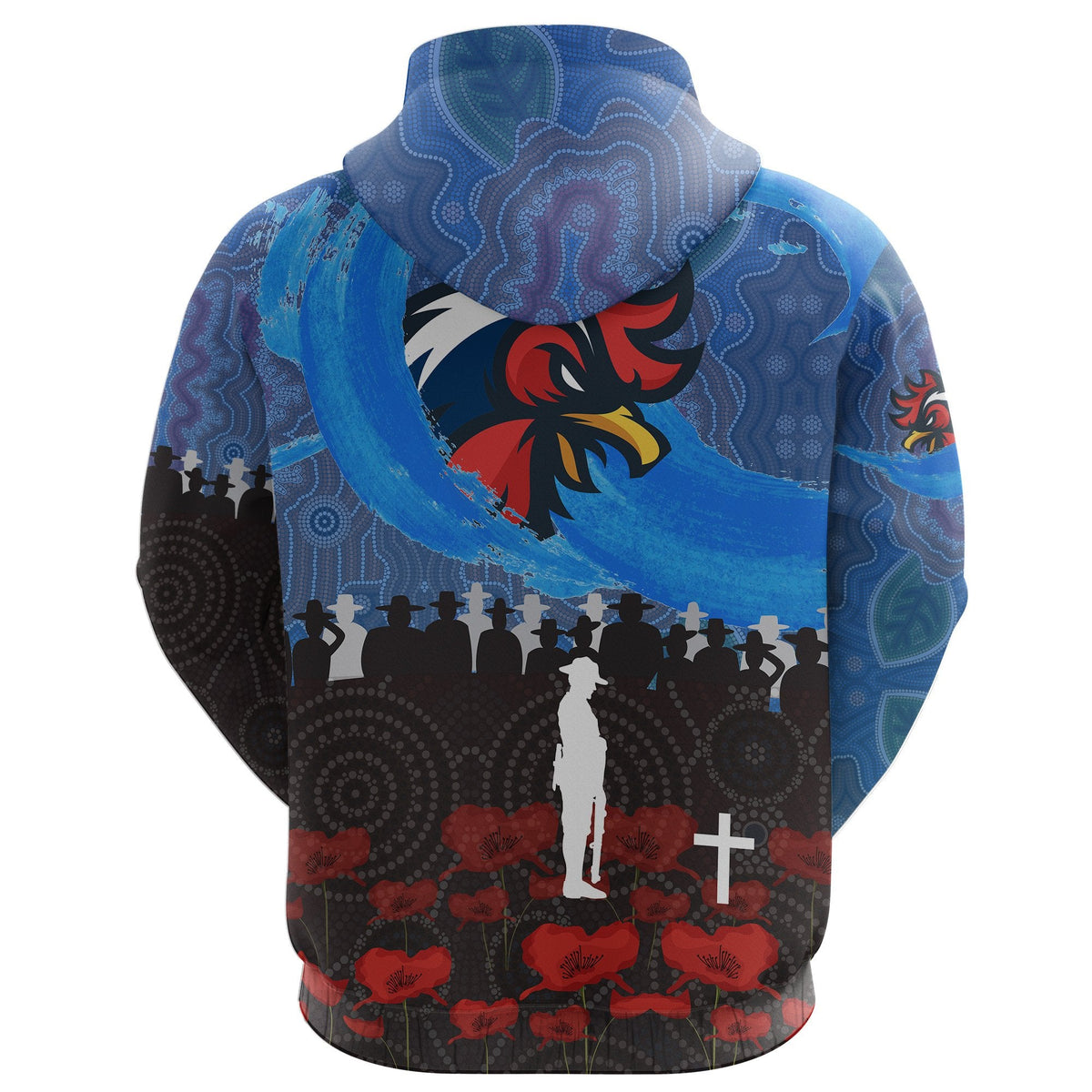 custom-personalised-sydney-roosters-aboriginal-zip-hoodie-prairie-style