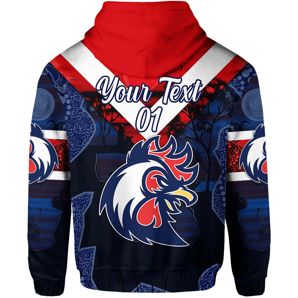 custom-personalised-sydney-hoodie-roosters-2021-indigenous-vibes-blue-custom-text-and-number