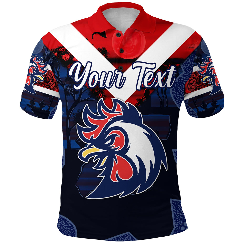 custom-personalised-ti-tree-roosters-polo-shirt-2021-indigenous-vibes-blue