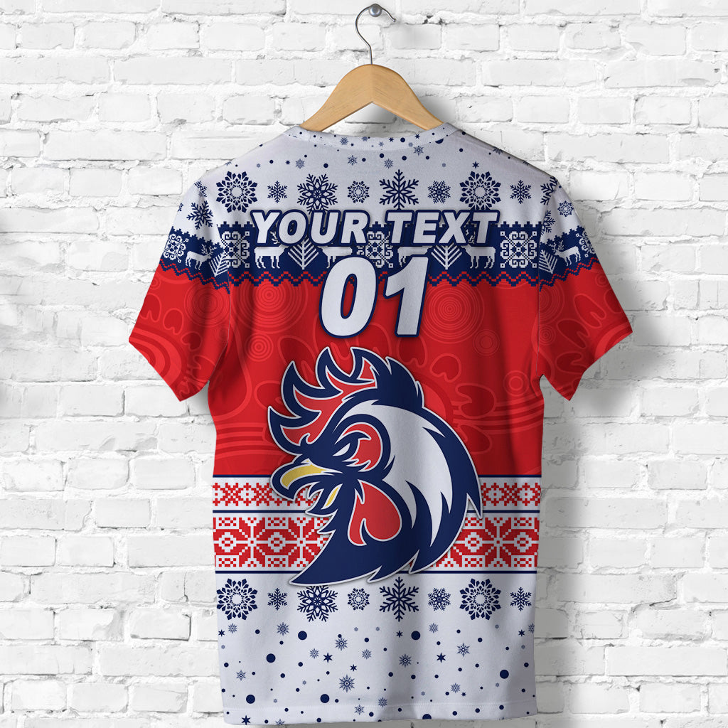 custom-personalised-sydney-roosters-t-shirt-christmas-simple-style-white