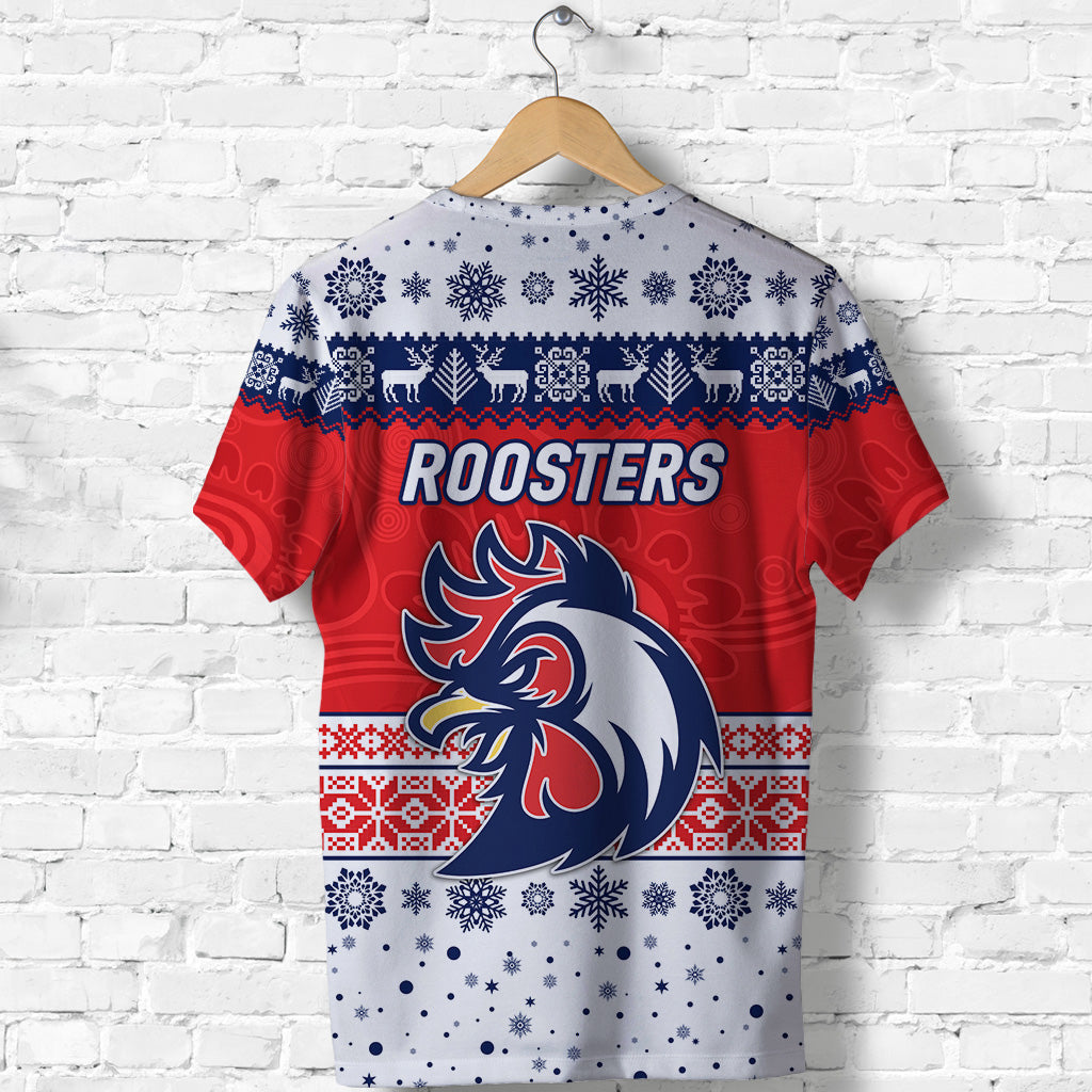 sydney-roosters-t-shirt-christmas-simple-style-white