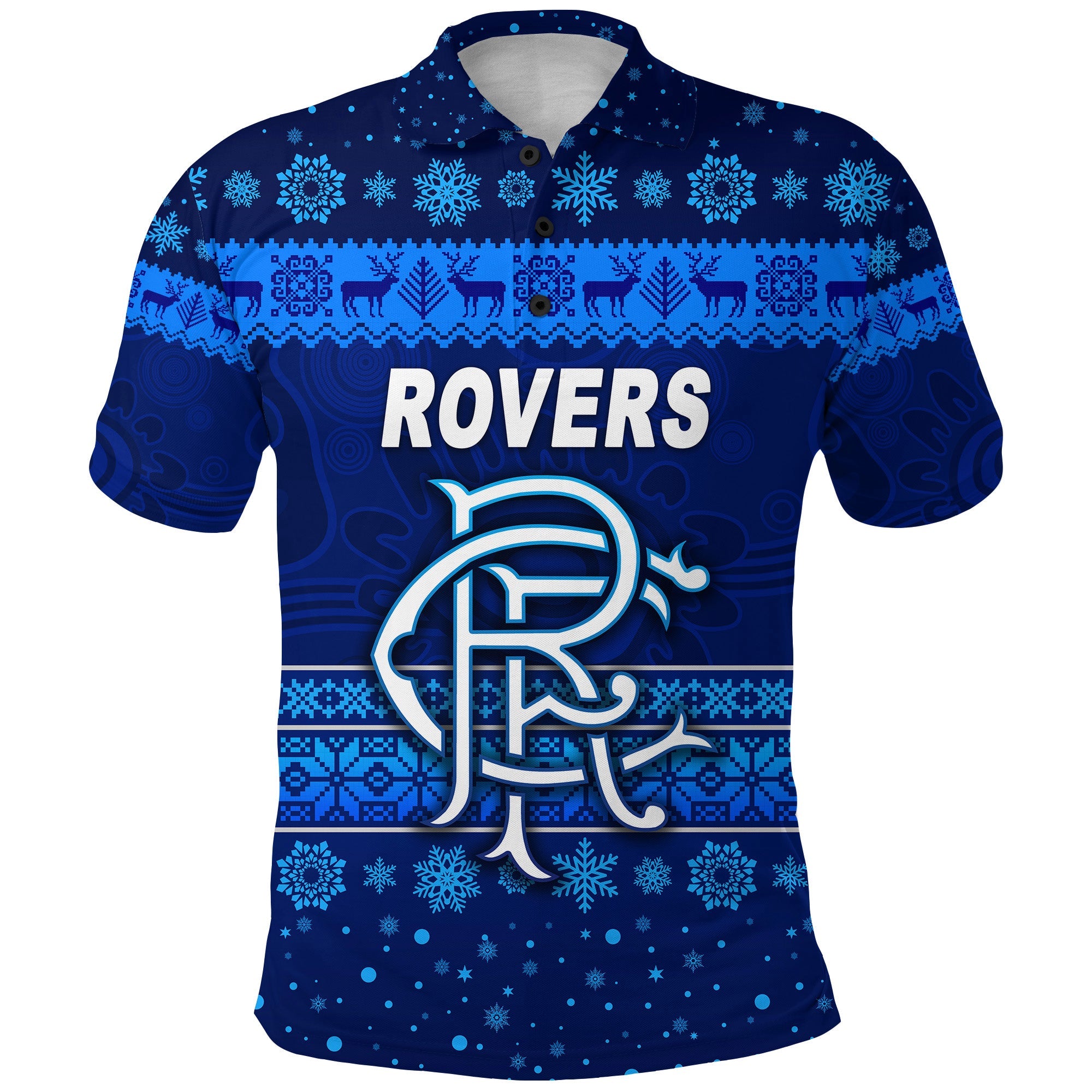 rovers-football-club-polo-shirt-christmas-simple-style