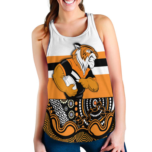 Tigers Indigenous Women Racerback Tank Wests LT13 - Vibe Hoodie
