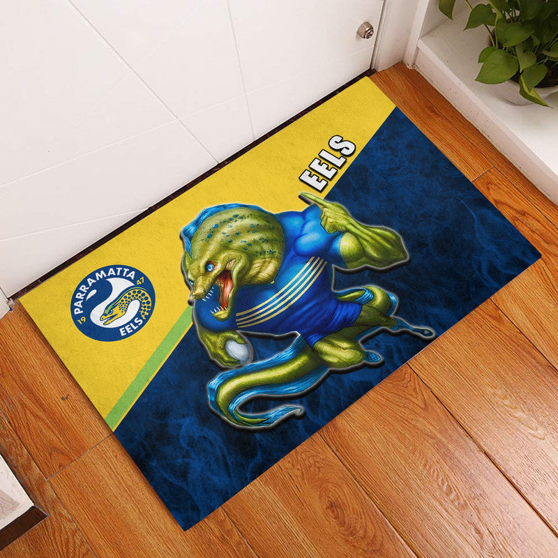 nrl-door-mat-eels-fire-style
