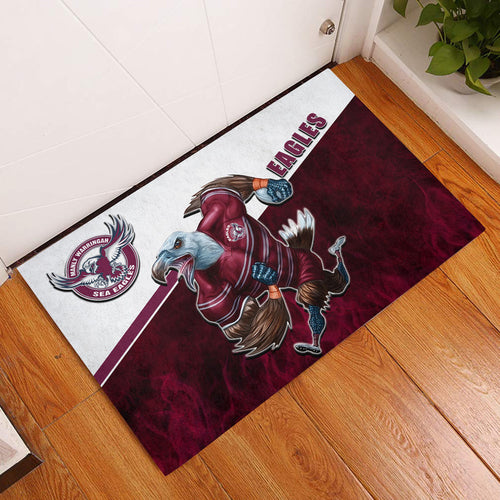 nrl-door-mat-sea-eagles-fire-style