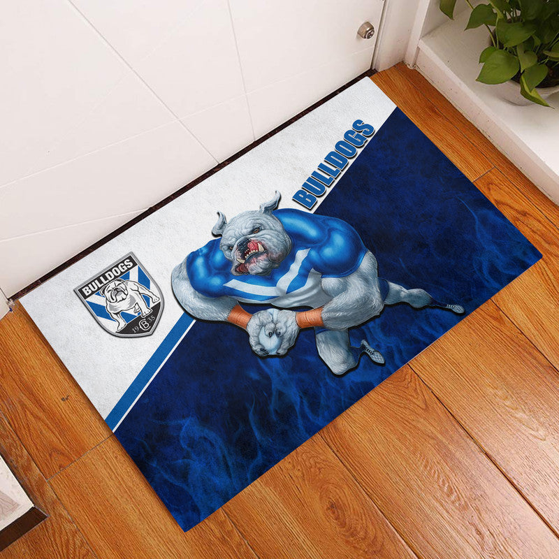 nrl-door-mat-bulldogs-fire-style