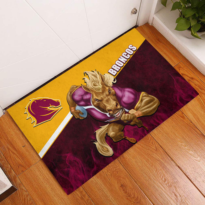 nrl-door-mat-broncos-fire-style