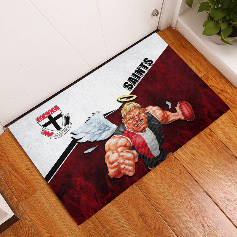 afl-door-mat-saints-fire-style