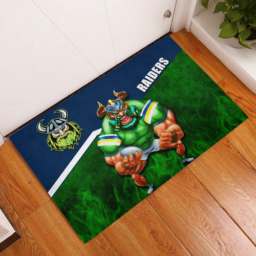 nrl-door-mat-raiders-fire-style