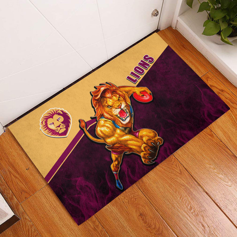 afl-door-mat-lions-fire-style