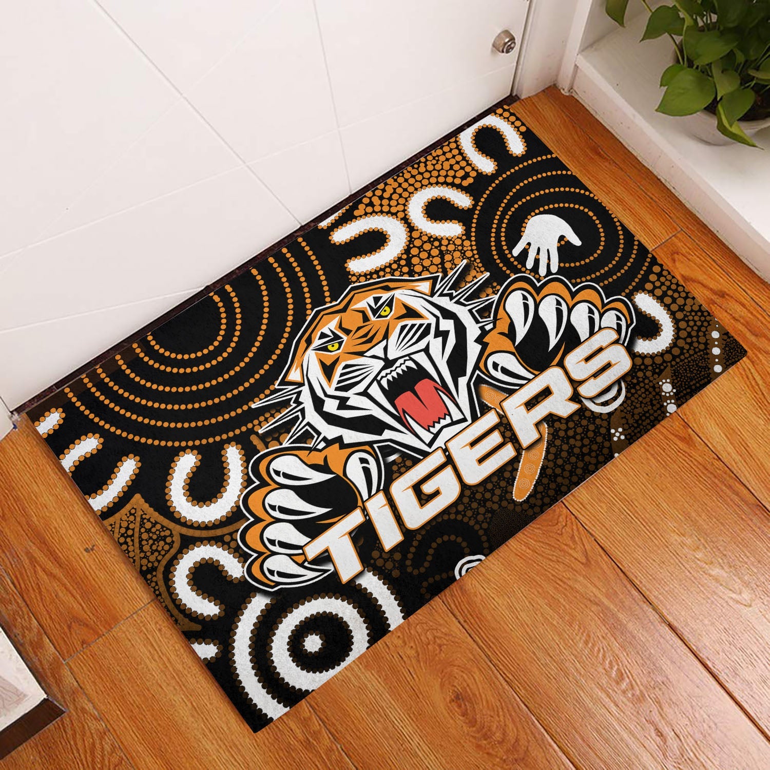 wests-tigers-door-mat-indigenous