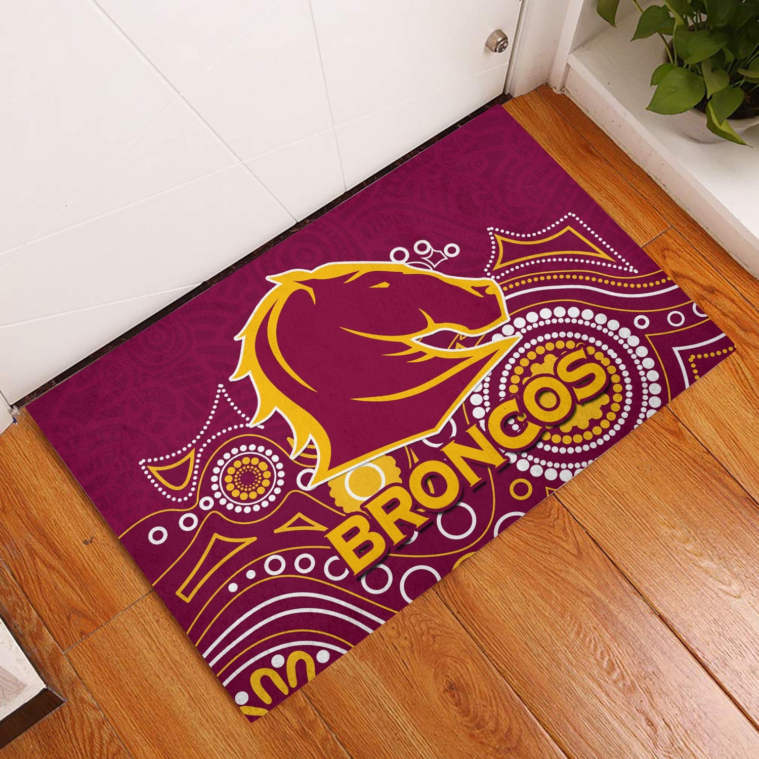 brisbane-broncos-door-mat-aboriginal-symbol
