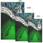 new-zealand-maori-area-rug-manaia-paua-shell-glitter-green