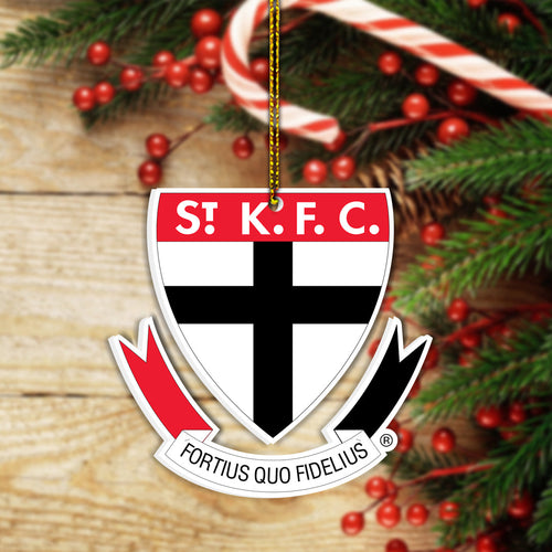 Christmas Ornament-Saints Australian Football League No.1