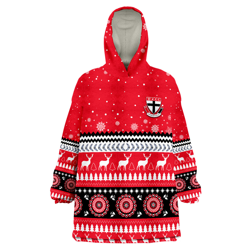 saints-christmas-indigenous-st-kilda-football-wearable-blanket-hoodie
