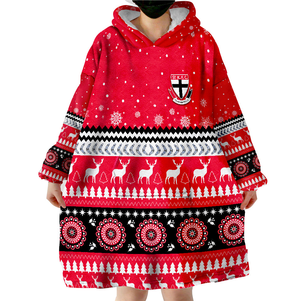 saints-christmas-indigenous-st-kilda-football-wearable-blanket-hoodie