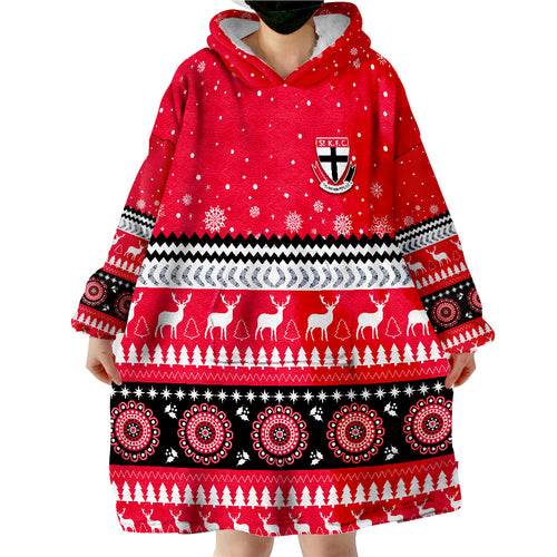 saints-christmas-indigenous-st-kilda-football-wearable-blanket-hoodie