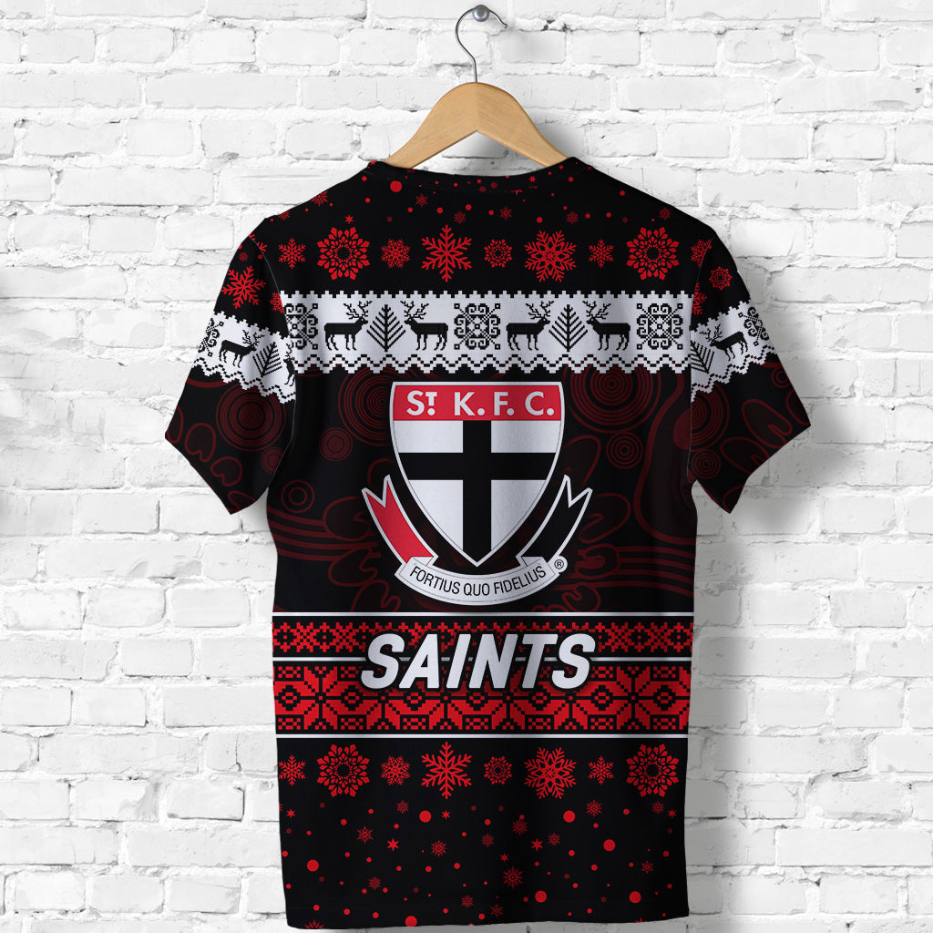 st-kilda-saints-t-shirt-christmas-simple-style