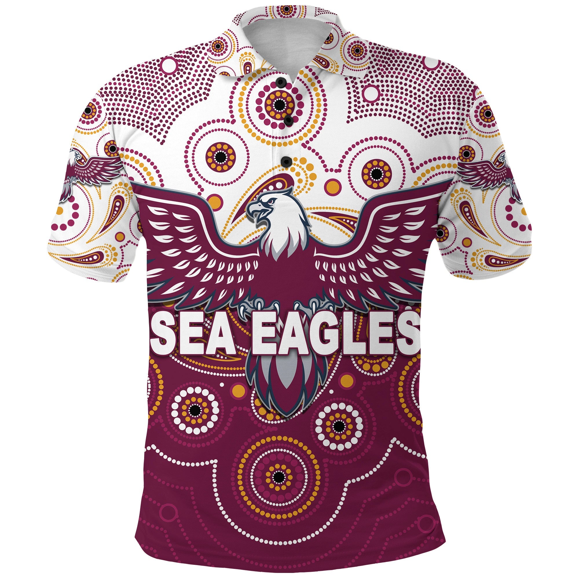 custom-personalised-manly-warringah-sea-eagles-polo-shirt-2021-indigenous-vibes-custom-text-and-number