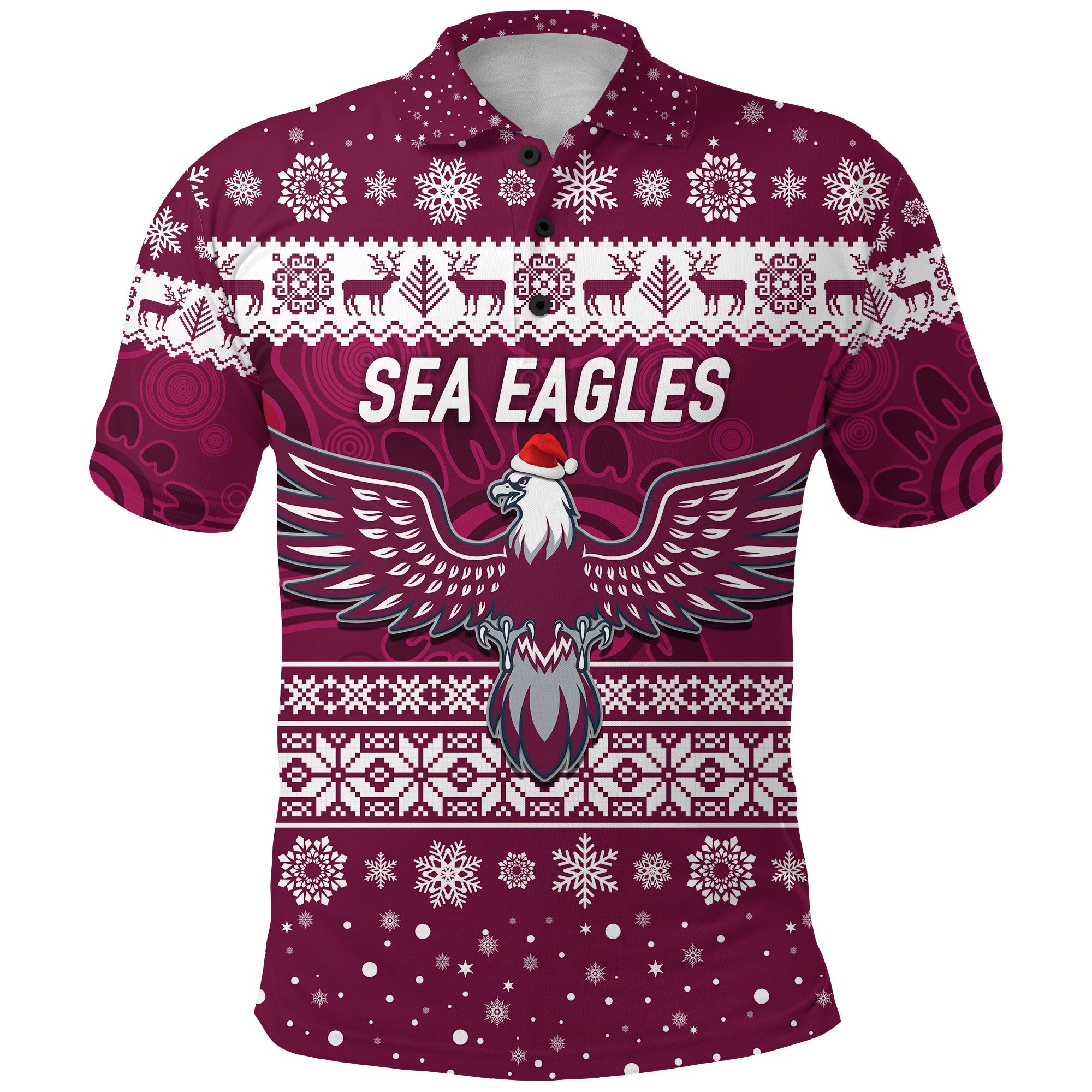custom-personalised-manly-warringah-sea-eagles-polo-shirt-christmas-simple-style-lt8