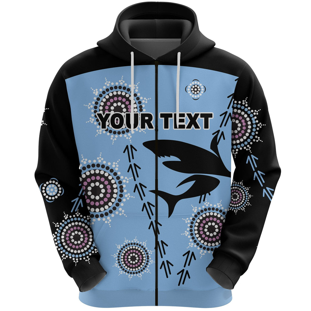 custom-personalised-cronulla-zip-hoodie-sharks-simple-indigenous-blue