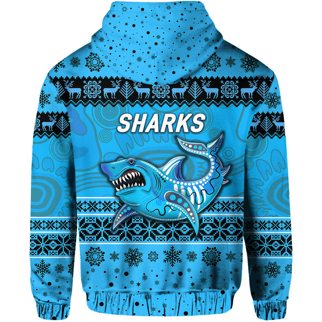 cronulla-sutherland-sharks-hoodie-christmas-simple-style