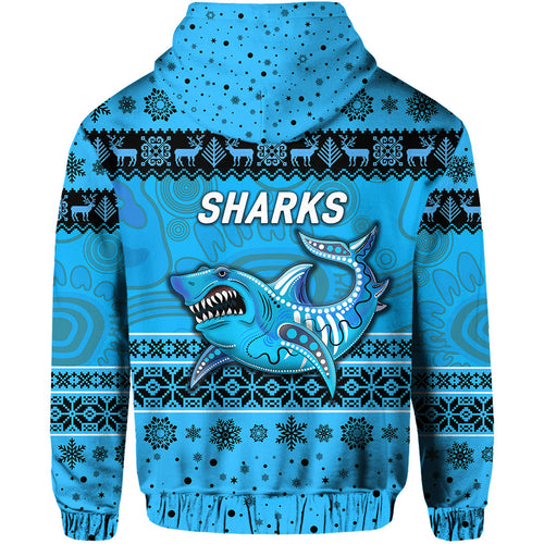 cronulla-sutherland-sharks-hoodie-christmas-simple-style