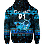 custom-personalised-cronulla-sutherland-sharks-hoodie-christmas-simple-style-black