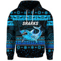 cronulla-sutherland-sharks-hoodie-christmas-simple-style-black