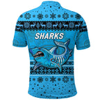 cronulla-sutherland-sharks-polo-shirt-christmas-simple-style-blue