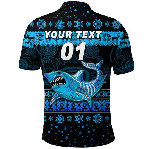 custom-personalised-cronulla-sutherland-sharks-polo-shirt-christmas-simple-style-black