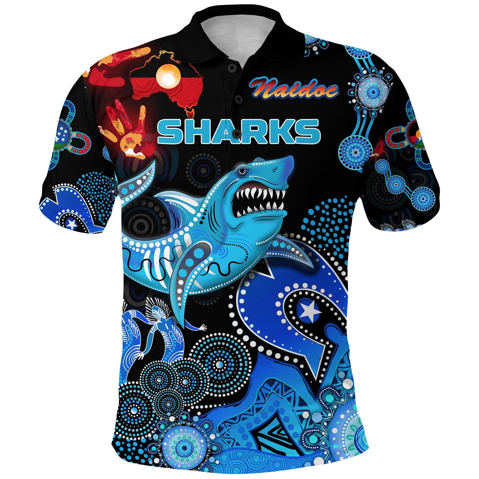 custom-personalised-cronulla-sutherland-sharks-polo-shirt-naidoc-heal-country-heal-our-nation-custom-text-and-number-1