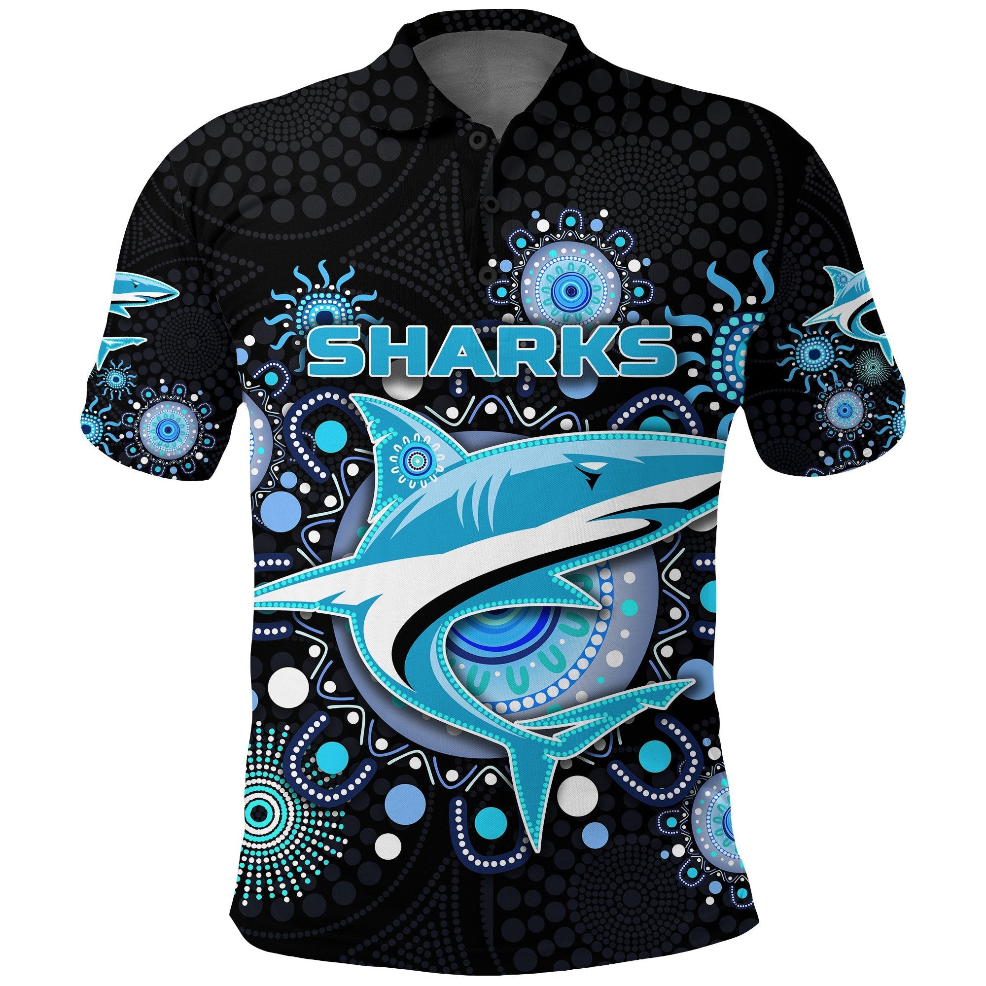 cronulla-polo-shirt-sharks-indigenous
