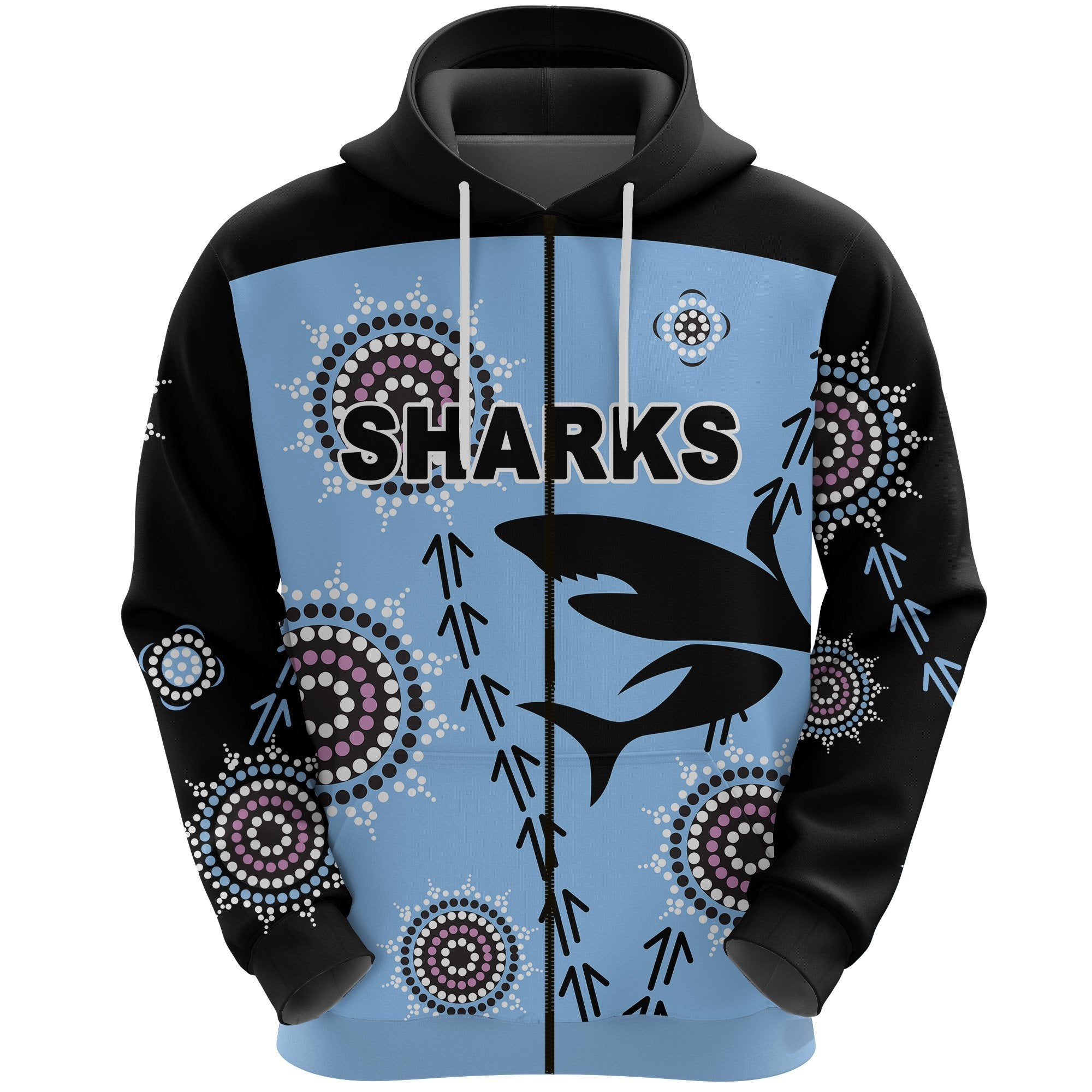 cronulla-zip-hoodie-sharks-simple-indigenous-blue