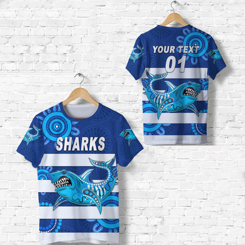 custom-personalised-east-fremantle-football-club-t-shirt-sharks-indigenous-version-custom-text-and-number
