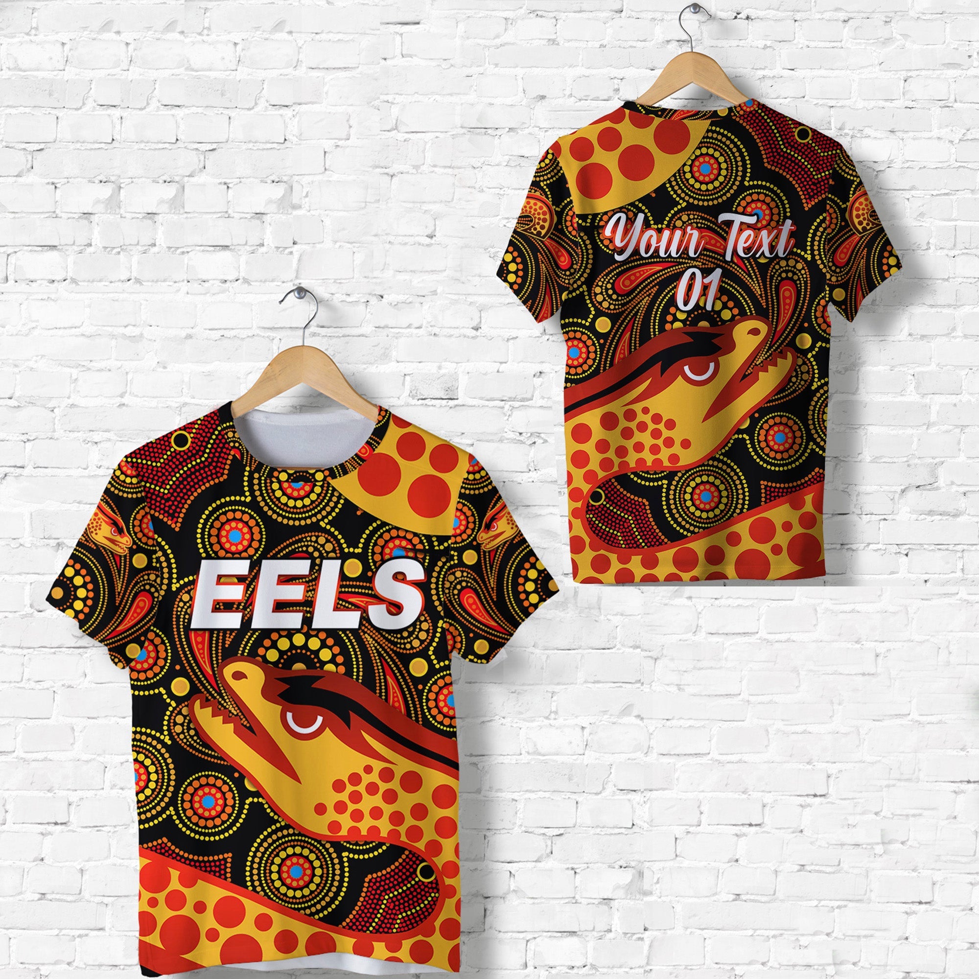 custom-personalised-parramatta-eels-t-shirt-2021-indigenous-vibes-black-custom-text-and-number
