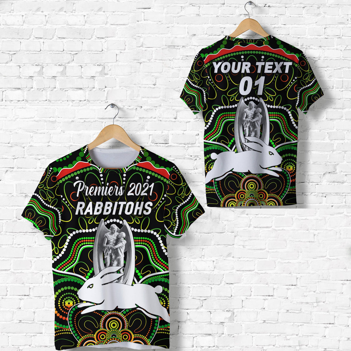 custom-personalised-south-sydney-rabbitohs-t-shirt-2021-indigenous-premiers-trophy-black-custom-text-and-number
