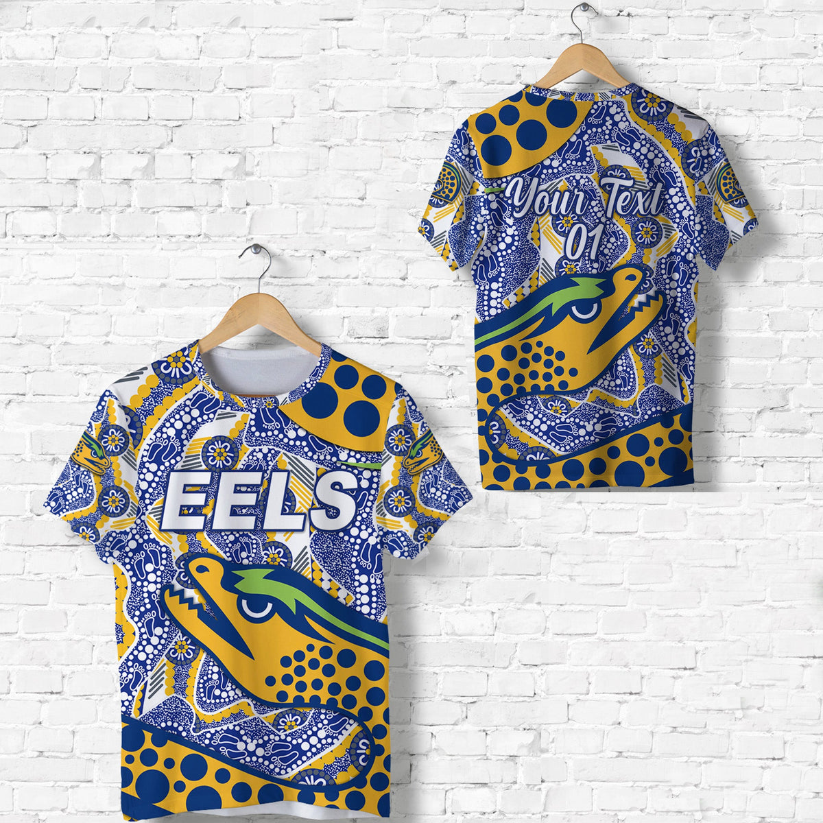 custom-personalised-parramatta-eels-t-shirt-2021-indigenous-simple-style-blue-custom-text-and-number