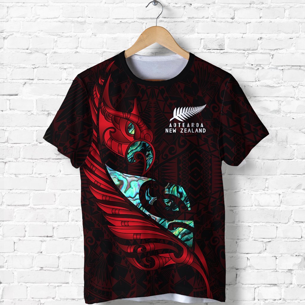 new-zealand-t-shirt-manaia-paua-fern-wing-red