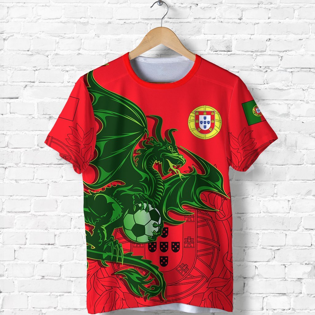 portugal-football-dragon-green-t-shirt