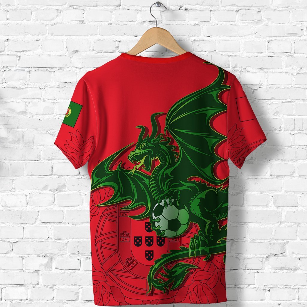 portugal-football-dragon-green-t-shirt