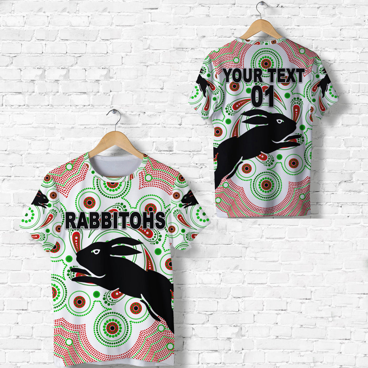 custom-personalised-south-sydney-rabbitohs-t-shirt-2021-indigenous-vibes-white-custom-text-and-number
