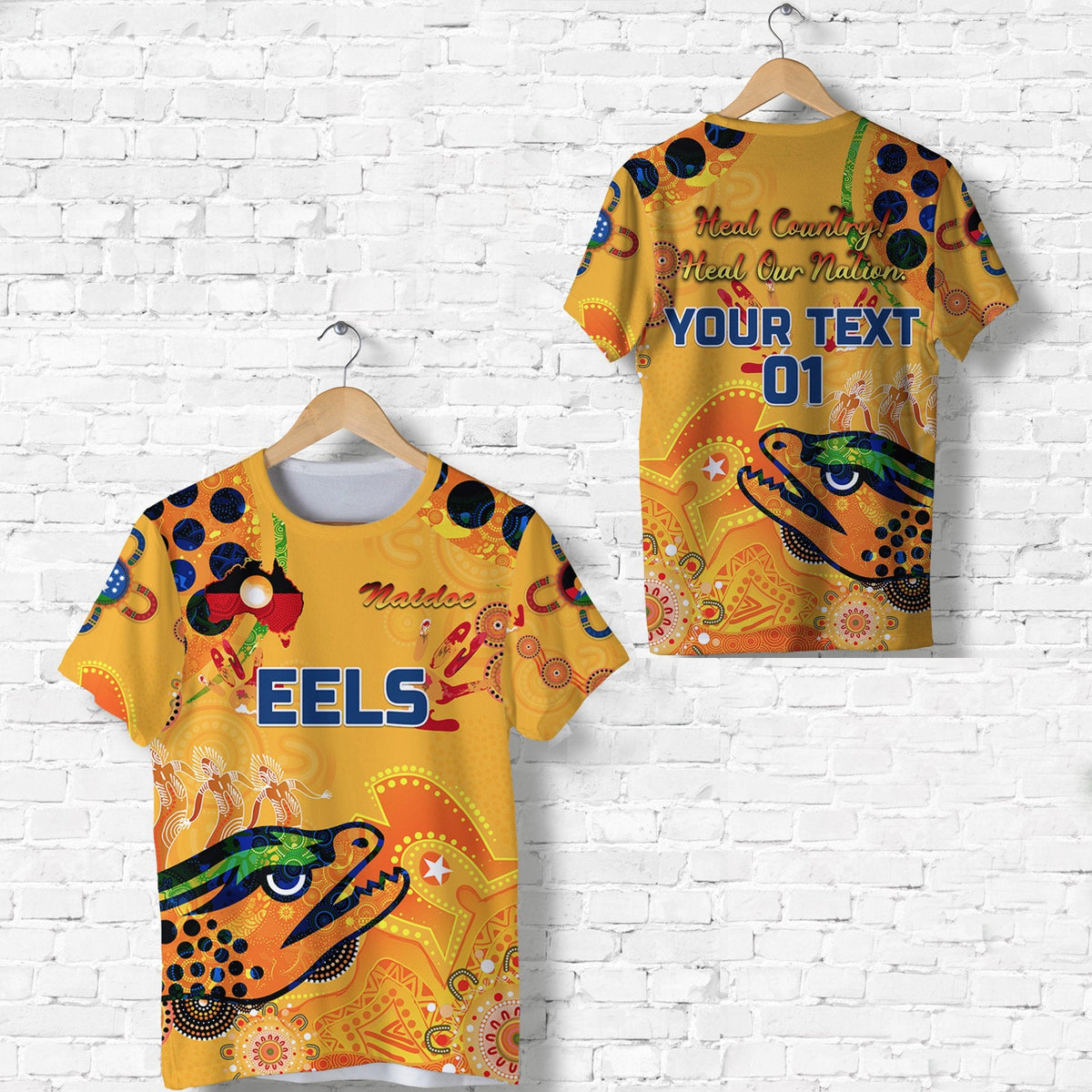 custom-personalised-parramatta-t-shirt-eels-indigenous-naidoc-heal-country-heal-our-nation-gold-custom-text-and-number-1
