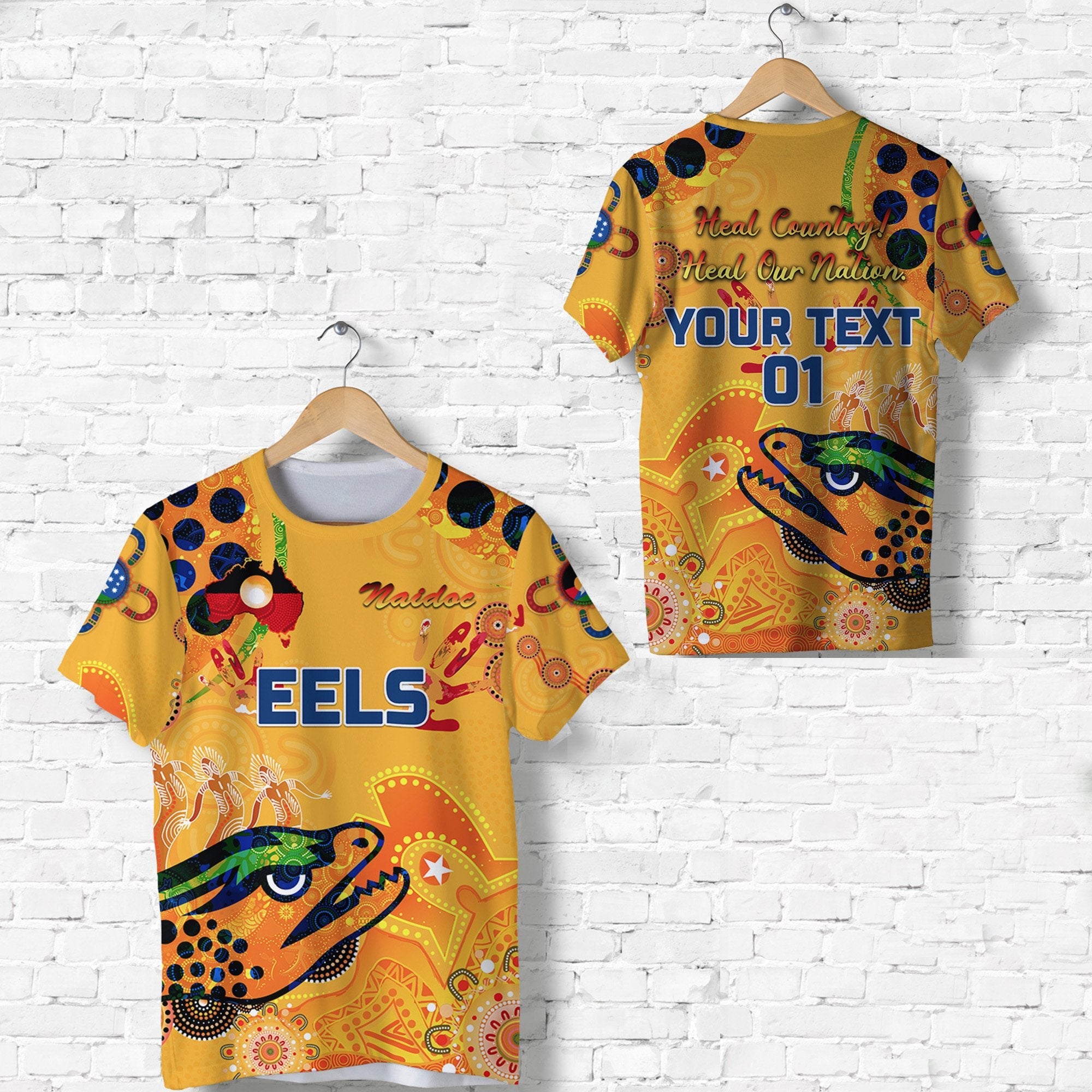 custom-personalised-parramatta-t-shirt-eels-indigenous-naidoc-heal-country-heal-our-nation-gold-custom-text-and-number-1